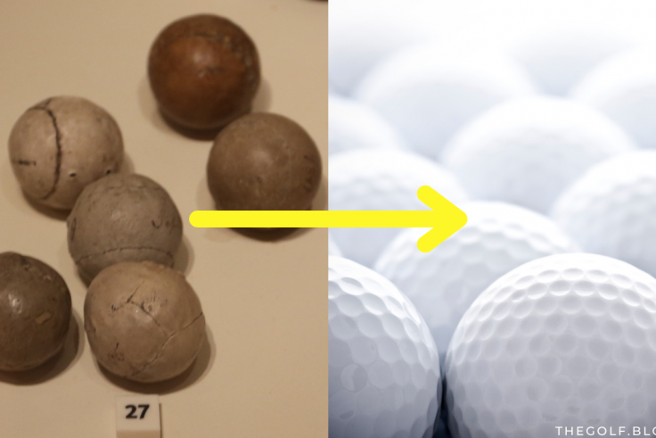 História da bola de golfe
