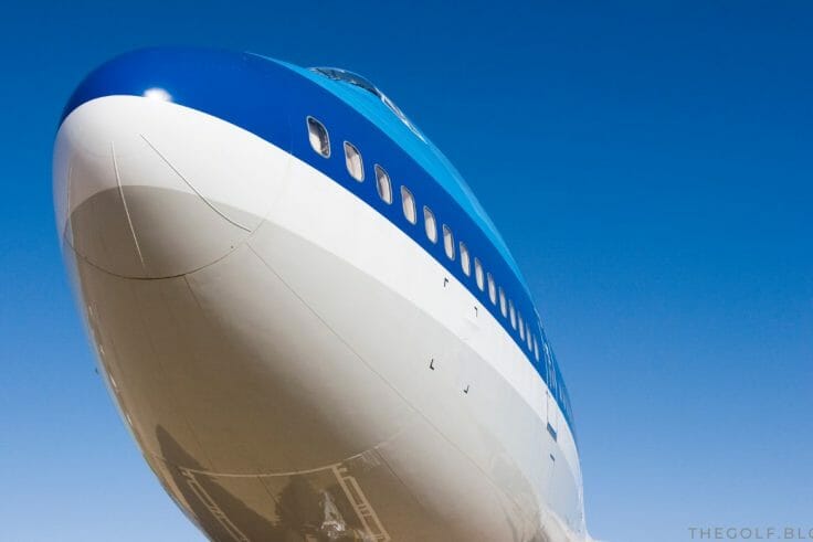 How Many Golfs Balls Fit In a 747